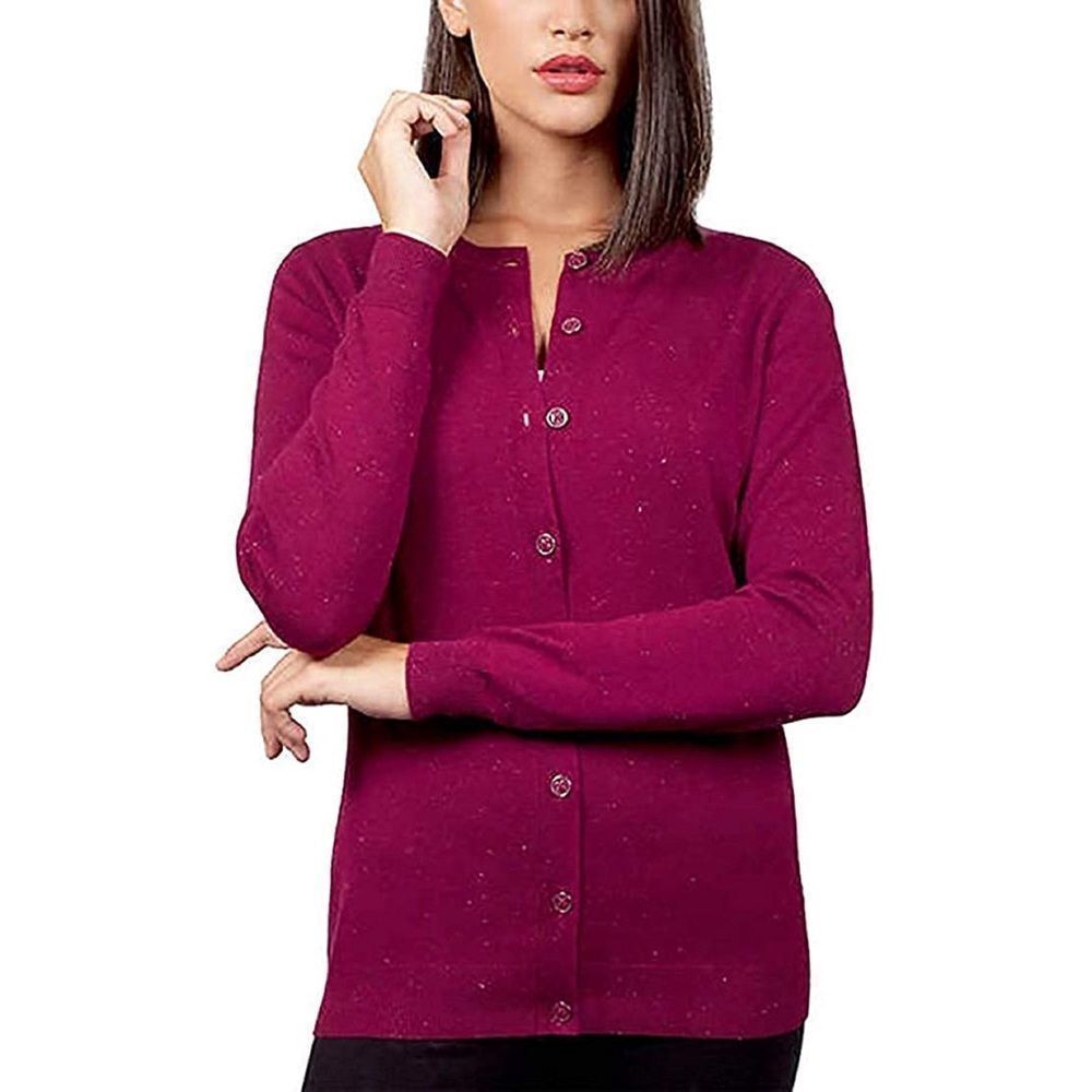 ✨ Nicole Miller Ladies' Metallic Yarn Cardigan✨